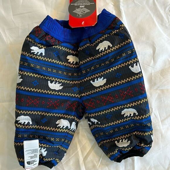 The North Face Perrito Reversible Pants Infant TNF Blue, Size 0-3Month, NWT - Picture 1 of 9